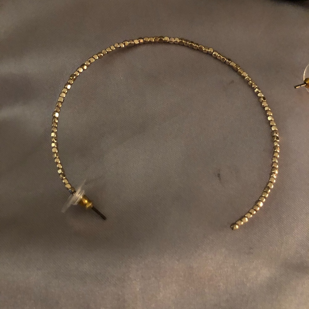Light Gold Plated Loops - Picture 2 of 4
